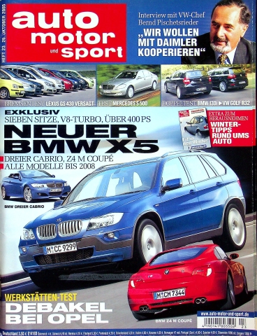 Deckblatt Auto Motor und Sport (23/2005)